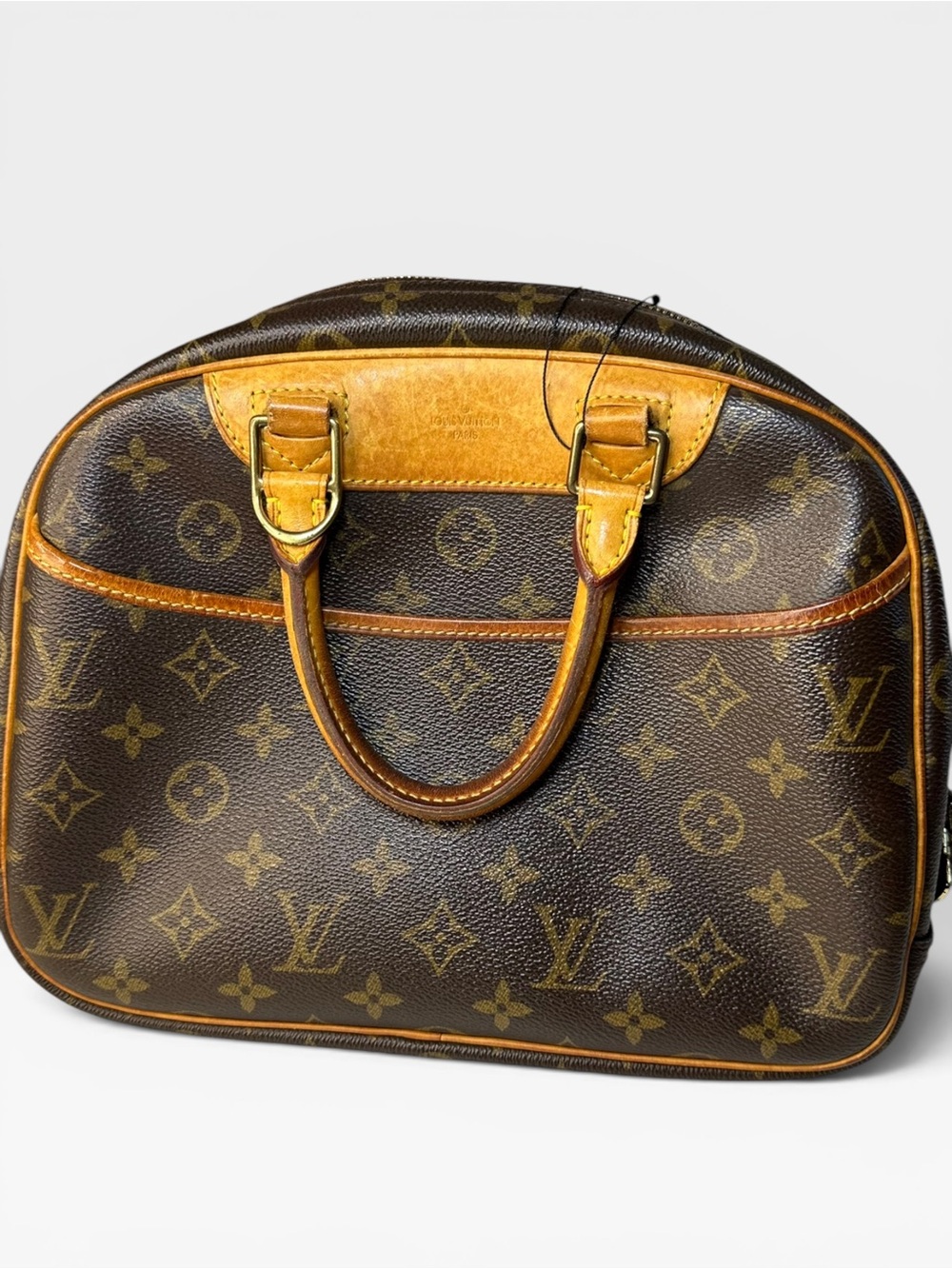 Louis Vuitton Monogram Authentic Trouville Bag with COA